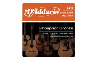 DAddario EJ15 - Phosphor Bronze Extra Light [10-47]